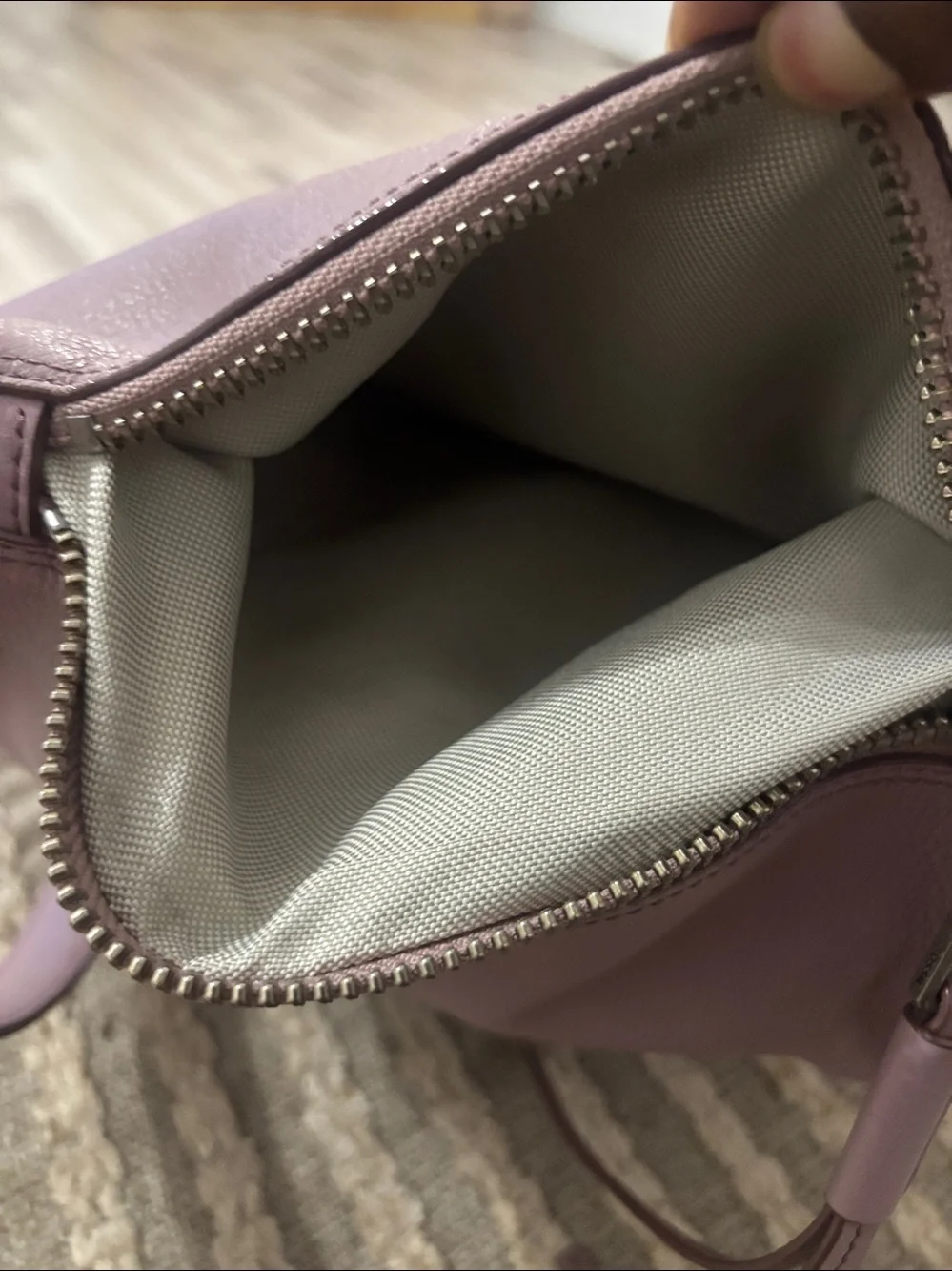 Fossil  Maya Leather Hobo Shoulder Bag in Dusty Pink